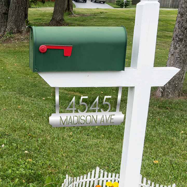 Slate Mailbox Sign