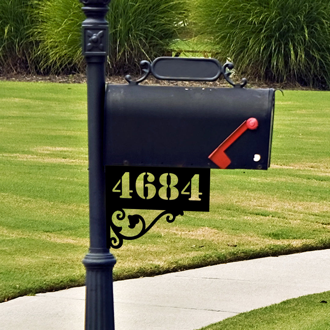 Elegant  Address Mailbox Sign