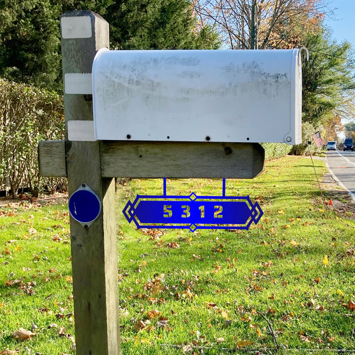 Luxury Address Mailbox Sign