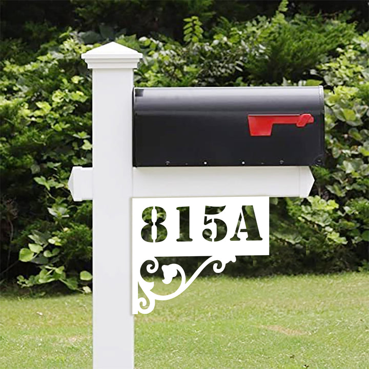 Elegant  Address Mailbox Sign