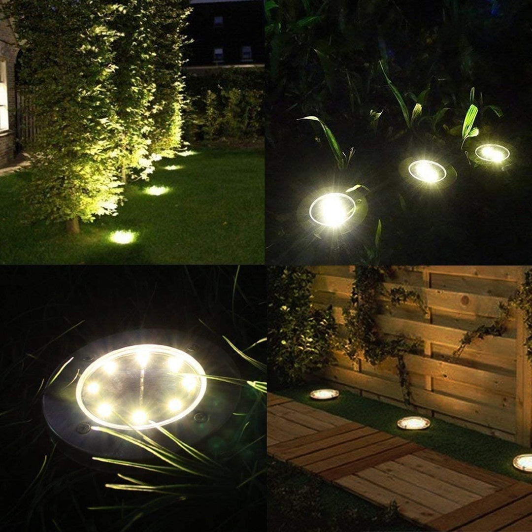 Solar Ground Lights (Pair of Two)